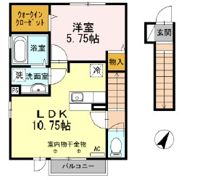 M．MANORⅡの間取り画像