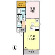 アレイ湘南の間取り画像