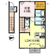 D-ROOM水落町の間取り画像