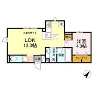 D crest 相生の間取り画像