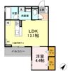 D crest 相生の間取り画像