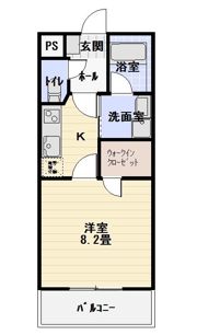 MGKの間取り画像