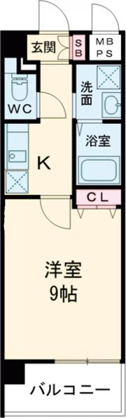 イー・ウエストの間取り画像