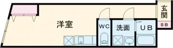 JOB-Ⅱ号館の間取り画像