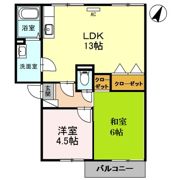 ベルヴェデール IMAI Ⅰの間取り画像