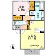 ボヌール Kの間取り画像