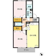プレジオ参番館の間取り画像