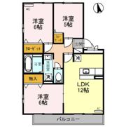 ハリークレスト Aの間取り画像