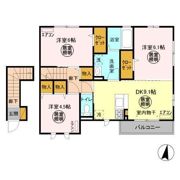 大黒屋 十四番館の間取り画像