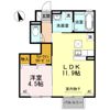 ベルメゾンAの間取り画像