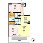 サンセール岩出の間取り画像