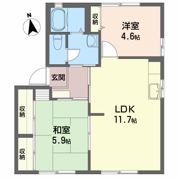 エスポワール A棟の間取り画像