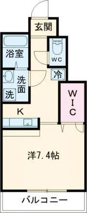 フジパレスフォーゲルⅢ番館の間取り画像