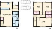 Bird garden 美和町 Eの間取り画像