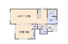 アンソレイエの間取り画像