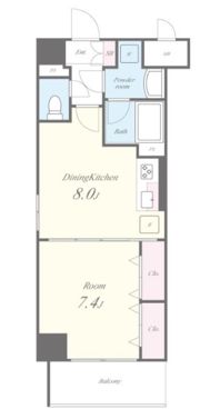 リッツ ラピスの間取り画像