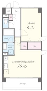 リバーサイドレジデンスの間取り画像