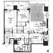 アメックス博多ベルテックステージの間取り画像