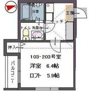 EASE at 東仙台の間取り画像