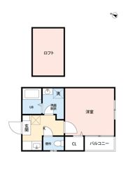 コンフォートベネフィス鳥飼1の間取り画像