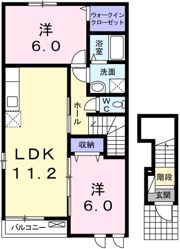 サザンコンフォートⅠの間取り画像