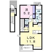 シティハイツ本宿Ⅰの間取り画像