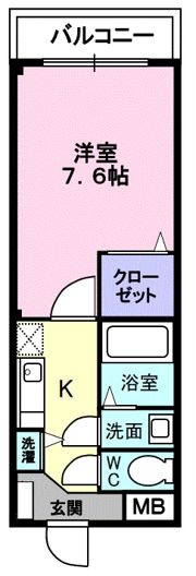 シェルブール西院の間取り画像