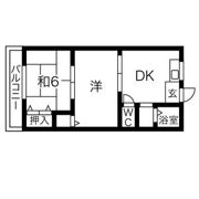 プレアール南住吉の間取り画像