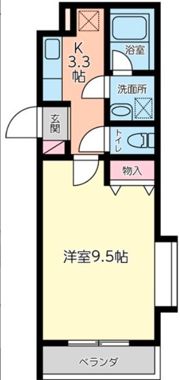 エルミタージュワイの間取り画像