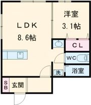 シャングリラⅠの間取り画像