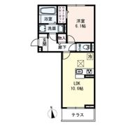 D-room名駅B棟の間取り画像