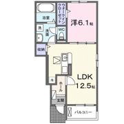 グリーンブローテの間取り画像