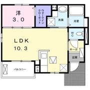 ニューライズ東大友の間取り画像