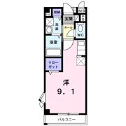 エクレ－ル古結Ⅴの間取り画像