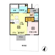パストラルコート Cの間取り画像