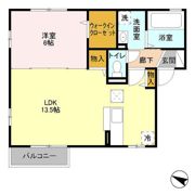 ボナール Bの間取り画像