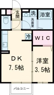 セジュールToshinの間取り画像