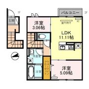 モンブルグの間取り画像