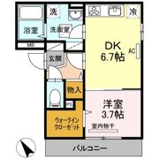 アプリコット美里の間取り画像