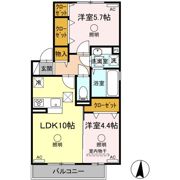 ウイングMH D棟の間取り画像