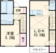 ブルック原町の間取り画像