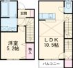 ブルック原町の間取り画像