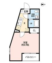 ヒルズ子安町の間取り画像