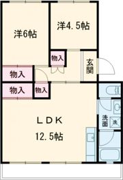 ぼたんの間取り画像