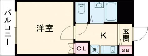 Aifort．立川の間取り画像
