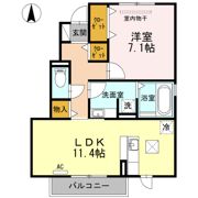サン フローラの間取り画像