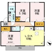 サニープレイス福山 G棟の間取り画像
