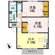 サンモール川口 A棟の間取り画像