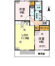 セジュールセゾンの間取り画像