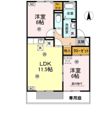 セジュールセゾンの間取り画像
